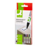 Permanentmarker ALU Geh&auml;use  sortiert   Rundspitze 2 bis 3mm Q-CONNECT KF11712 Produktbild Einzelbild 3 S