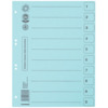 Trennblatt A4 blau DONAU 8611001-10 Produktbild